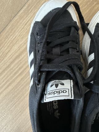 Adidas Nizza Zapatillas Negras y Blancas