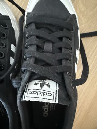 Adidas Nizza Zapatillas Negras y Blancas