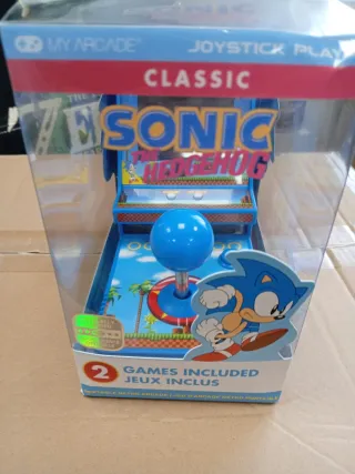 My Arcade Sonic Mini Arcade Caja Dañada