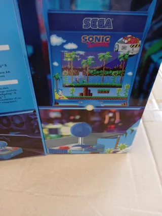 My Arcade Sonic Mini Arcade Caja Dañada