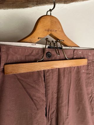 Pantalones Chinos Dokkers Rosa Talla 33