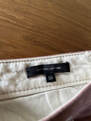 Pantalones Chinos Dokkers Rosa Talla 33