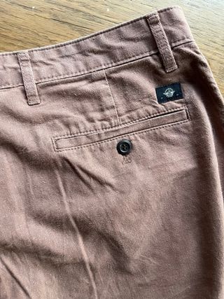 Pantalones Chinos Dokkers Rosa Talla 33