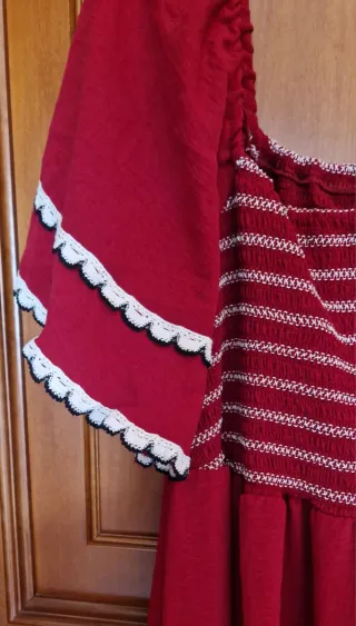 Vestito donna curvy rosso XXXL