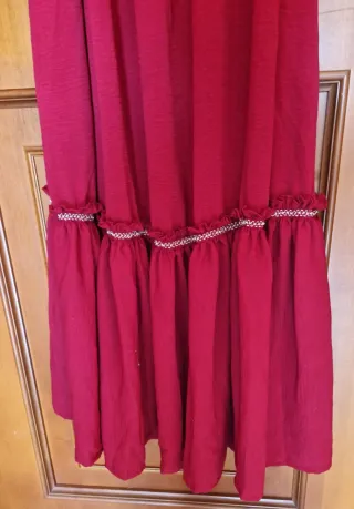 Vestito donna curvy rosso XXXL