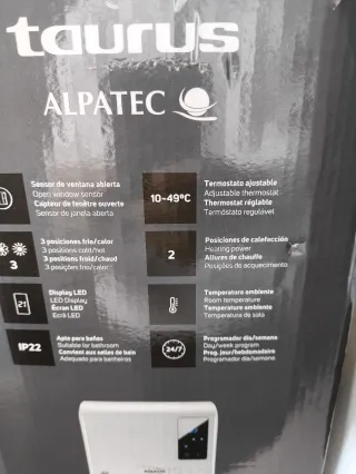 Calefactor Taurus RCMB21 2000W