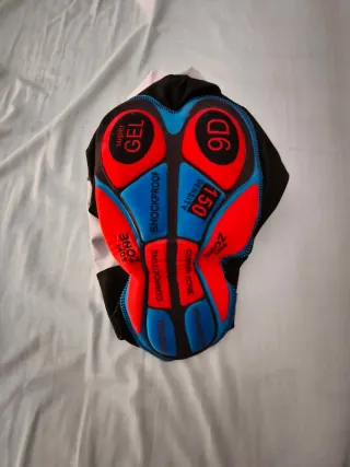 Culote Ciclismo Tirantes Negro Talla M