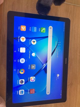 Tablet Huawei Negra y Plateada