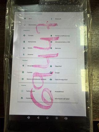 Tablet TD Systems Azul