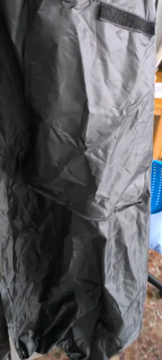 Funda protectora jaula pájaros negra