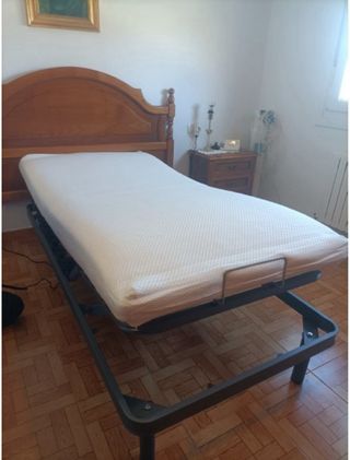 Pack colchón/somier eléc (5 meses+ garantía+fact