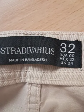 Pantalon cargo niña beig
