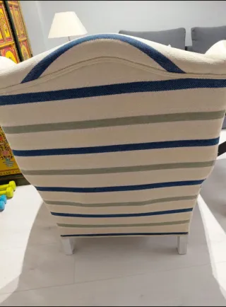 Sillón Orejero Años 50 Restaurado