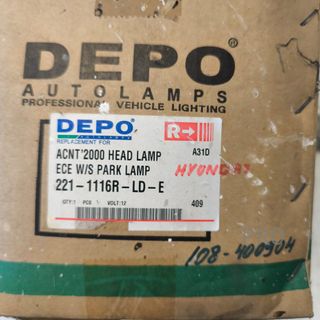 FARO DERECHO HYUNDAI ACCENT NUEVO 108400904