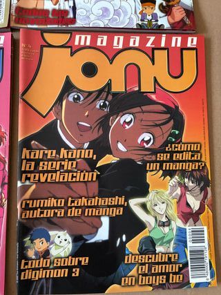 Revistas Jonu Magazine (manga)