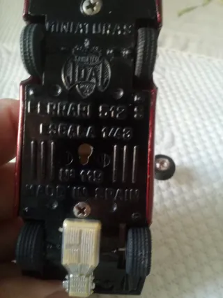 Miniatura Ferrari 512 S 1/43 años 70