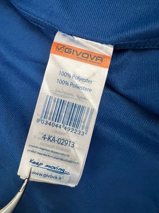 Conjunto Chándal GIVOVA Cremallera Completa y Pant