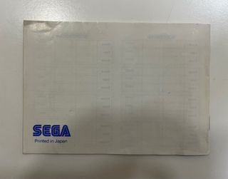 Ghost House Master System Sega