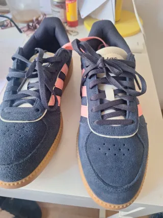 Zapatillas Adidas Azul y Rosa