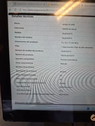 Mando a distancia con llavero