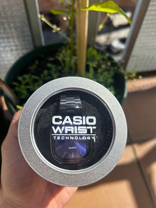 Reloj Casio Cuadrado Azul