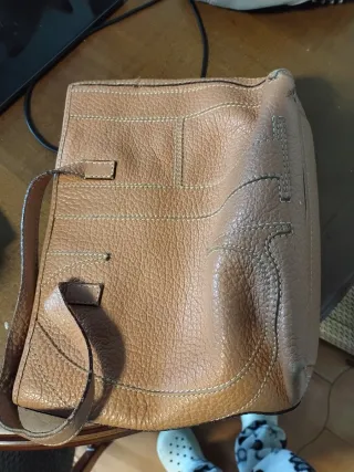 Bolso Carolina Herrera Beige/Rosa