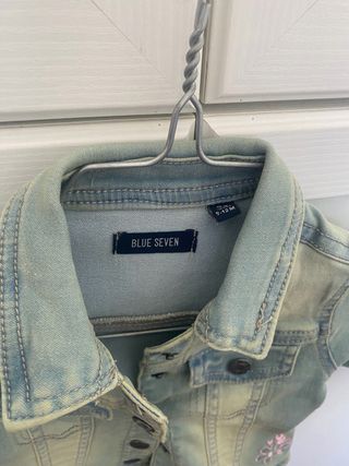 Giubbino di jeans bambina Blue Seven