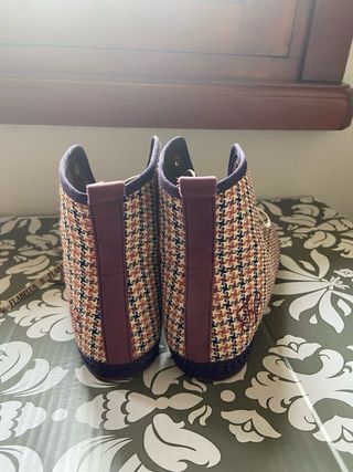 Botas Flabelus Multicolor y Morado