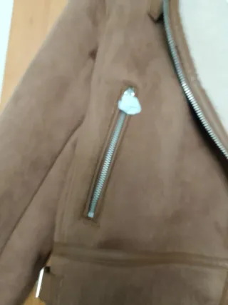 Chaqueta aviador con borreguito talla M nueva sin