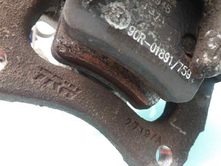 PINZA FRENO TRASERA DERECHA PEUGEOT 407 222825