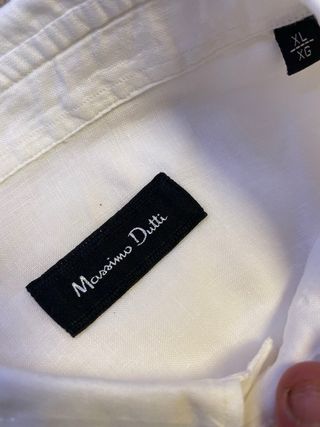 Camisa Massimo Dutti Blanca