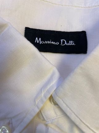Camisa Massimo Dutti Blanca