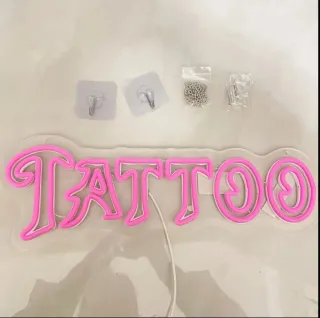 Lampada Neon Led "TATTOO" stilizzata