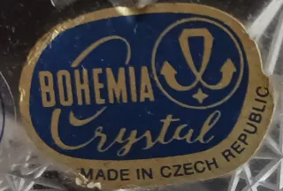 Centro de mesa cristal DE BOHEMIA