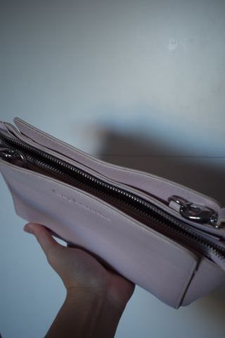 Bolso de hombro Guy Laroche rosa