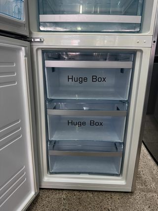 Nevera combi Haier con garantía transporte