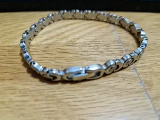 Bracciale Acciaio Blu Diamond Casual