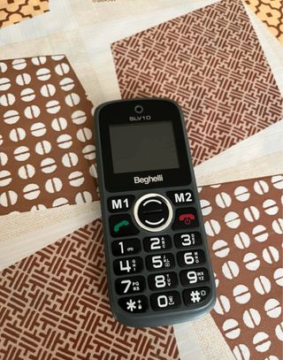 Beghelli SLV10 Cellulare per Anziani Nero