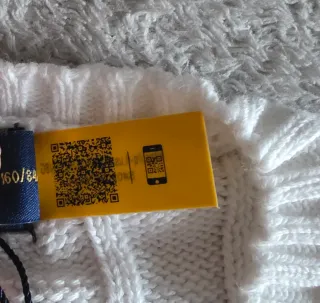 Maglione Polo Ralph Lauren Bianco Taglia S