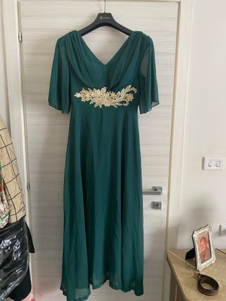 Vestito abito M lungo da cerimonia Donna