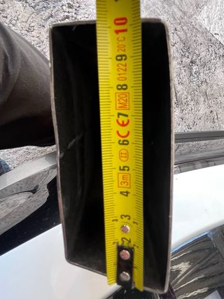 Cola de escape en acero inoxidable para coche