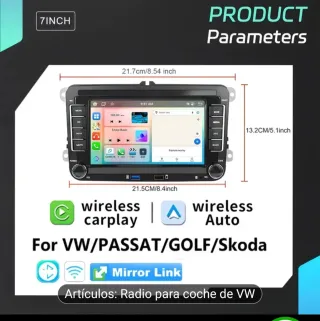 Radio 2Din pantalla coche