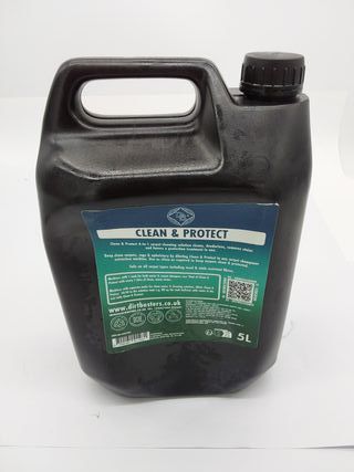 Dirtbusters - Clean & Protect - 4 en 1 Limpiador, removedor de manchas, neutralizador de olores y protector. Aroma cítrico. 5 li