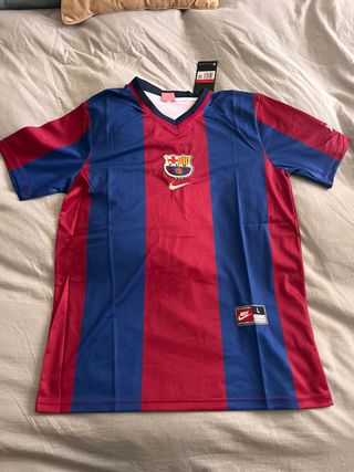 Camiseta FC Barcelona Retro Nike Talla L