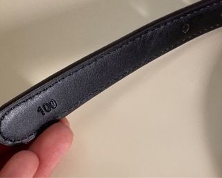 Cintura Gucci Pelle GG Marmont Oro