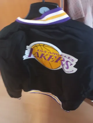 Chaqueta NBA Los Angeles Lakers Negra