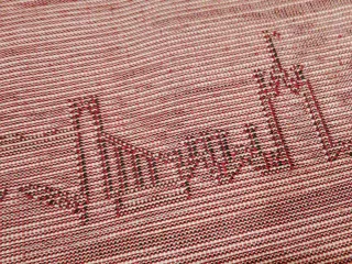 Coppia tappeti con skyline Londra