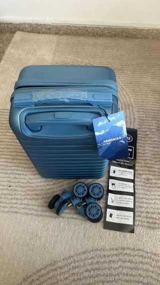 Maleta cabina azul
