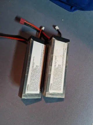 2 Baterías Ovonic 2S Lipo 6200mAh 50C