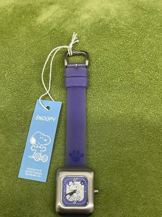 Orologio Snoopy Donna Viola Nuovo con Etichetta